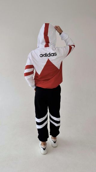 Спортивний костюм унісекс adidas колір червоний | Зображення 3