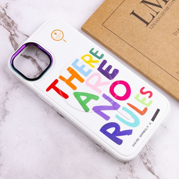 TPU+PC чохол Funny pictures with MagSafe для Apple iPhone 13 (6.1") TPU+PC, No rules | Зображення 3