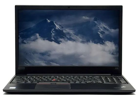 Ноутбук Lenovo ThinkPad E590 / 15.6" (1920x1080) IPS / Intel Core i5-8265U (4 (8) ядра по 1.6 - 3.9 GHz) / 8 GB DDR4 / 128 GB SSD / Intel UHD Graphics 620 / WebCam / Win 10 Pro б/у | Зображення 1