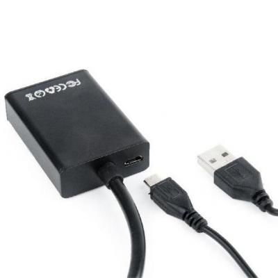 Перехідник VGA to HDMI Cablexpert (A-VGA-HDMI-01) (A-VGA-HDMI-01) | Зображення 1