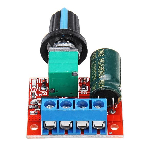 DC ШИМ регулятор оборотов двигателя DC 4.5V-35V 5А 20 кГц PWM | Зображення 7