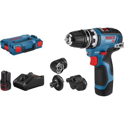 Шуруповерт Bosch Professional GSR 12V-35 FC 18В 2х3.0Агод 20350Нм 01750обхв кейс L-Boxx 2.1к (0.601.9H3.000)