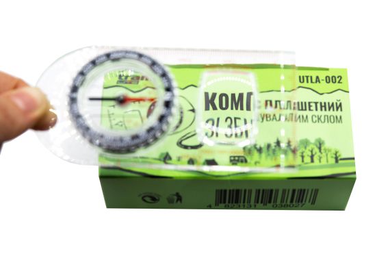 Компас туристичний Tramp Lite зі збільшувальним склом, Компас для орієнтування в поході, Компас трамп для туризму та полювання | Зображення 2