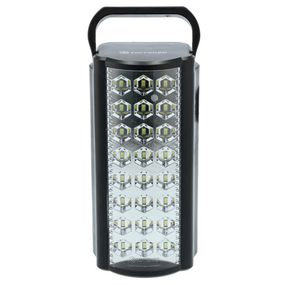 Switched Rechargeable Emergency Lantern With Power Bank