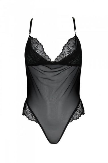 Боди Passion Deliena Body Черное 2XL/3XL | Зображення 3