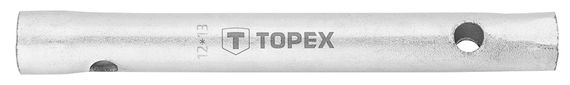 Ключ TOPEX торцевой двухсторонний трубчатый 12 х 13 мм (35D933)