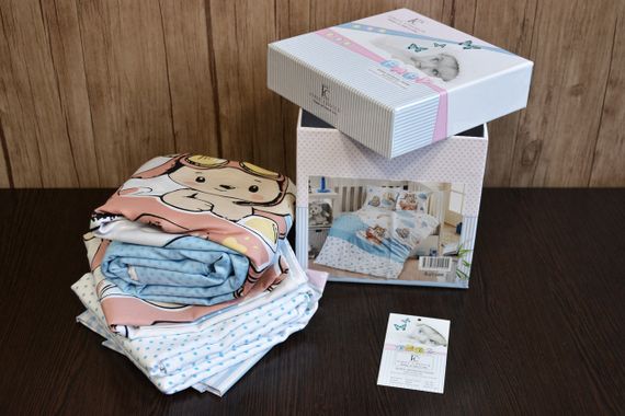 Комплект постільної білизни для немовлят First Choice Baby 100х150 см. Baloon | Зображення 3