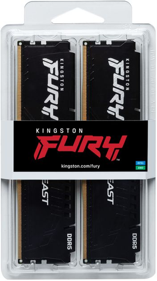 Пам'ять ПК Kingston DDR5 32GB KIT (16GBx2) 6000 Beast XMP KF560C30BBK2-32 | Зображення 4
