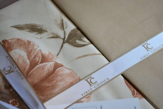 Постельное белье First Choice Ranforce 200 х 220 см Benedic Cappuccino | Зображення 3