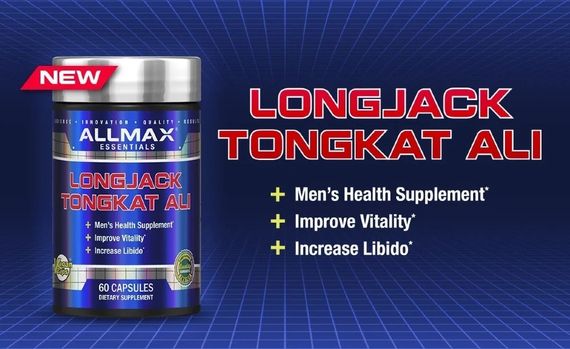 Репродуктивное здоровье мужчин AllMax Longjack Tongkat Ali, 60 Capsules | Зображення 2