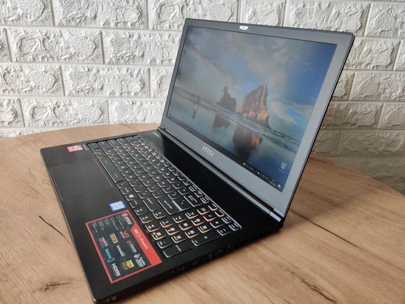 Ноутбук MSI GS63/15.6  /FHD/IPS/I7 8750H/16Gb/SSD256Gb+HDD1Tb/GTX 1060-6Gb | Зображення 3