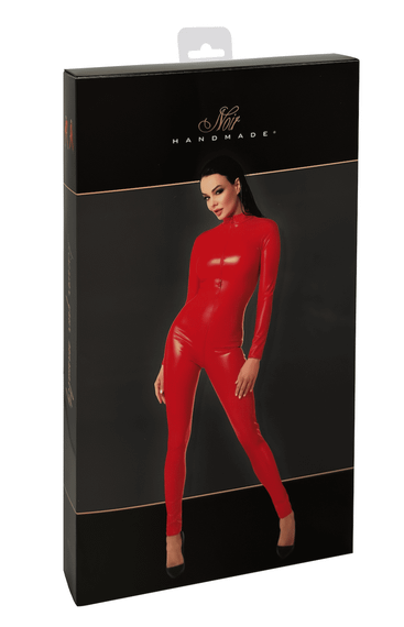 Комбінезон Noir Handmade F353 powerwetlook overall Червоний XL | Зображення 8