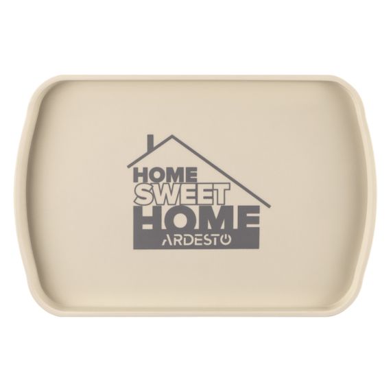 Ящик з кришкою для зберігання Ardesto ARHC2523B 45.5х31х24.5 см бежевий | Зображення 2