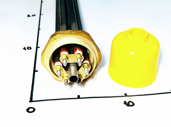 Блок ТЭНов 9000w с резьбой 1,5" 380V Kawai | Зображення 2