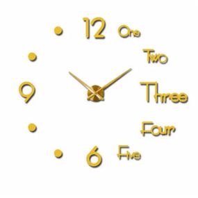 Годинник настінний діаметр 12 см круглий HP-3Y-4BE