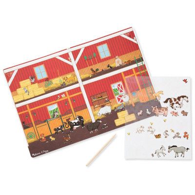 Набор для творчества Melissa&amp;Doug Переводные наклейки Ферма (MD9531) | Зображення 2