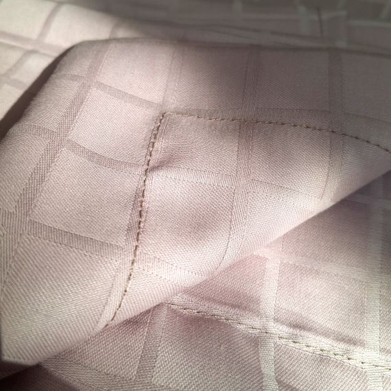 Комплект постельного белья SoundSleep Jacquard Delicacy Rose сатин-жаккард Двуспальный Евро 200х220 см сухая роза | Зображення 5