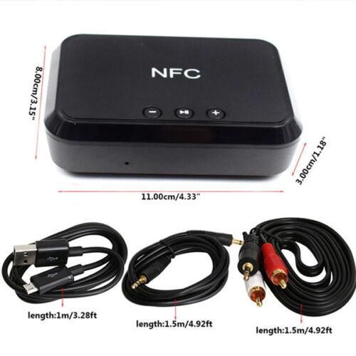 NFC беспроводной USB Bluetooth стерео AUX аудио музыкальный приемник адаптер комплект | Зображення 9