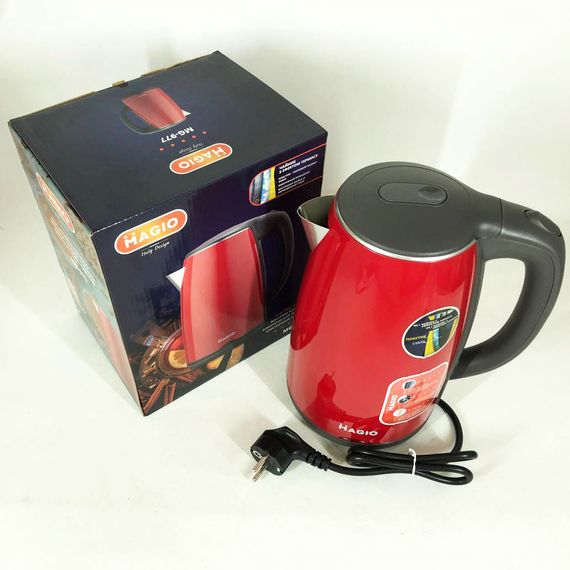 Хороший электрический чайник MG-977, Бесшумный чайник, Тихий MT-201 электрический чайник