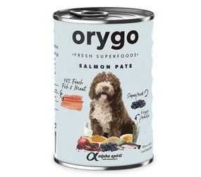 Вологий корм для собак з лососем Orygo Wet Salmon With Blueberries, 400 гр
