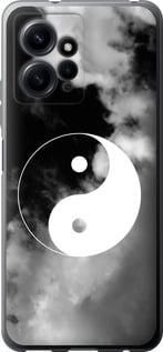 Чохол на Xiaomi Redmi Note 12 4G Інь і Янь із силікону FCh_048798