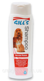 Шампунь для собак і котів Croci Gill's Nuvola Rossa для коричневого та рудого забарвлення 200 мл C3052989