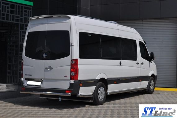 Задня дуга AK002 (нерж) для Volkswagen Crafter 2006-2017рр | Зображення 4