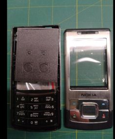 Корпус для Nokia 6500s Original silver