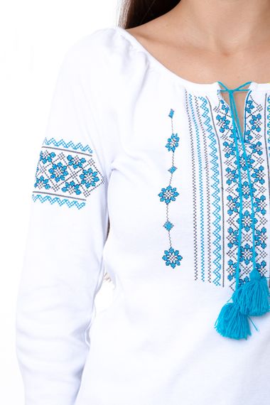 Вишиванка жіноча Носи своє 50 Блакитний (p-571-49298) | Зображення 3