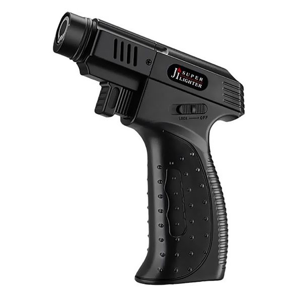 Газовая Турбо Зажигалка С Мощным Пламенем "Super Lighter M-900 Red"