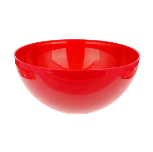 Салатник 3 л пластик 01 червоний Рукола Ламела
