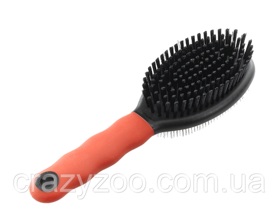 Щітка-гребінець для собак та котів Ferplast GRO 5950 двостороння 23х6.7х5.2см 85950899 | Зображення 1