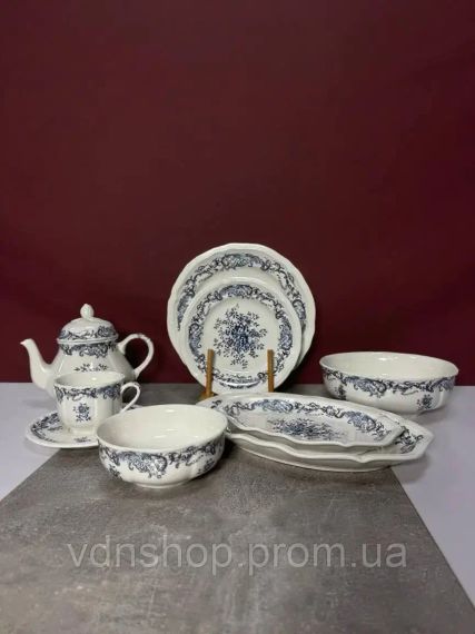 Столовый сервиз на 6 человек 34 предмета DY01 | Зображення 1