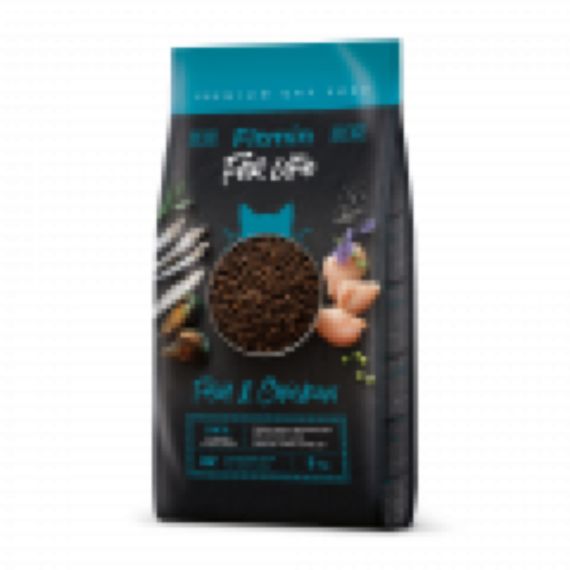 Fitmin cat For Life Adult Fish & Chicken (для дорослих котів з куркою та рибою), 1,8 кг