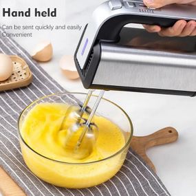 Стаціонарний міксер ручний RAF R.6652 із металевою чашею 3.5 л FX-222 1000 Вт