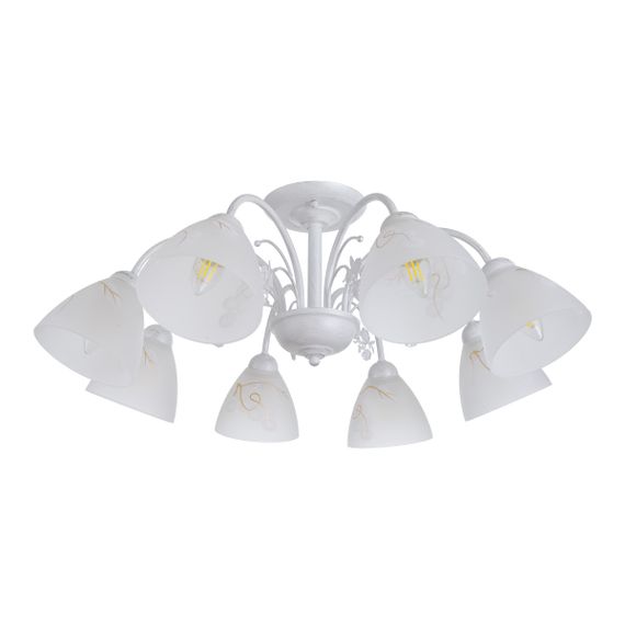 Люстра потолочная E14 60W WH (LK-685C/8)