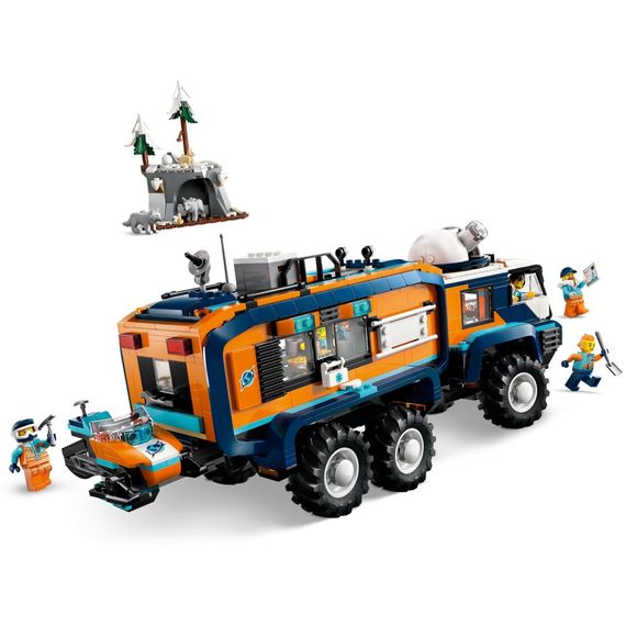 Конструктор LEGO City Арктична дослідна вантажівка з науковою лабораторією (60471) | Зображення 2