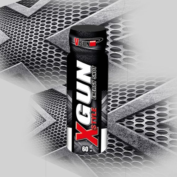 Енергетик Vision Nutrition X-Gun Energy Shot 60 ml (Wild Berries) | Зображення 1