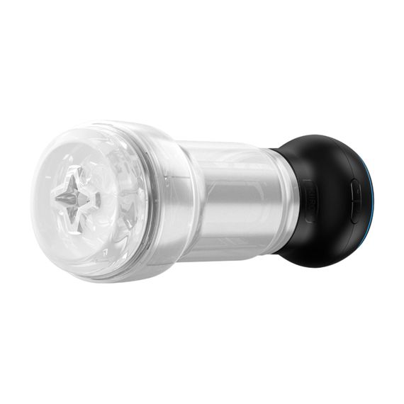 Мастурбатор Kiiroo Feel Pocket Crystal с всасывающей интерактивной насадкой PowerBlow Combo Set | Зображення 4