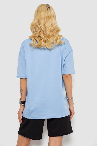 Костюм жіночий повсякденний, колір блакитний, 241R5004-1 | Зображення 3