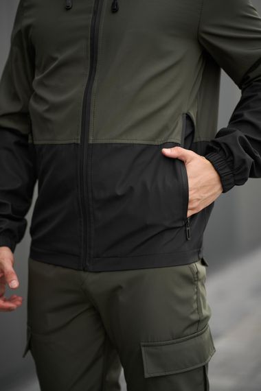 Куртка Softshell light Intruder хакі-чорна | Зображення 9