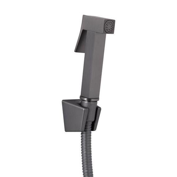 Смеситель для раковины Qtap Gemini (с гигиеническим душем) QTGEM272GMB45692 Gunmetal Black PVD | Зображення 3