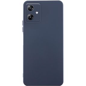 Чохол TPU GETMAN Liquid Silk Full Camera для Motorola Moto G54 Синій / Midnight Blue