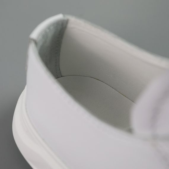 Кеди жіночі шкіряні 591364 Білі 36 37 38 39 40 41 | Зображення 4