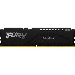 Модуль памяти для компьютера DDR5 32GB 5600 MHz Beast Black Kingston Fury (ex.HyperX) (KF556C36BBE2-32)