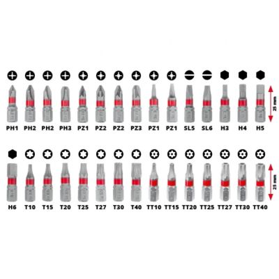 Набор бит Einhell 1/4", 32шт, кейс (118693) | Зображення 3