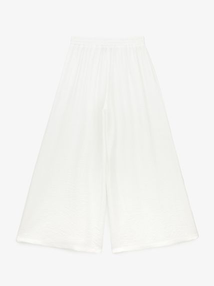 Штани палаццо однотонні жіночі GENUA 2647 XL Молочний shop (2000999596940) | Зображення 2
