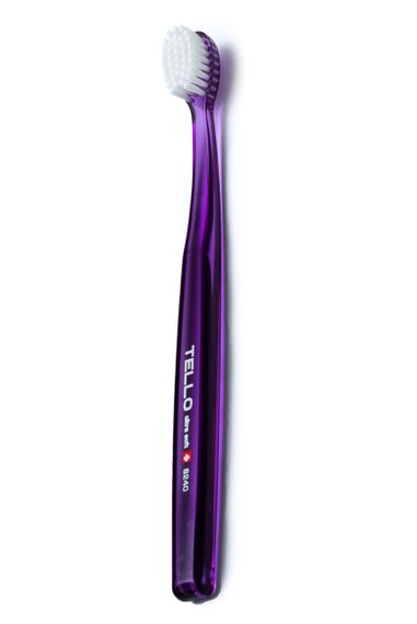 Зубна щітка Tello 6240 Ultra Soft White, d 0.10 mm, фіолетова | Зображення 1