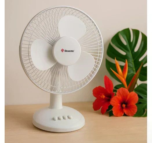 Вентилятор підлоговий DOMOTEC MS-1626 White • Побутовий вентилятор для дому, офісу та кімнати • Потужний вентилятор для охолодження і циркуляції повітря | Зображення 4