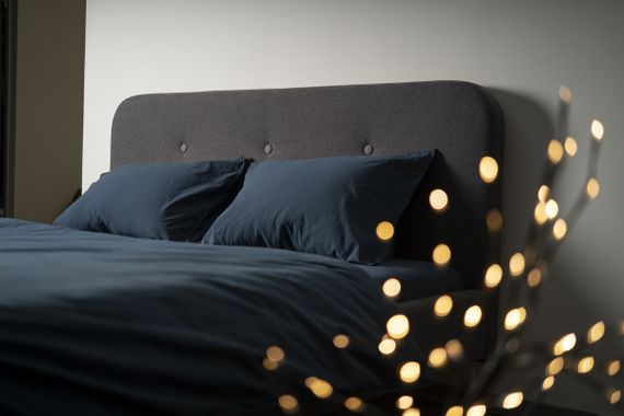 Комплект постільної білизни SoundSleep Stonewash Adriatic Dark Blue Полуторний 160х220 см синій (92669536) | Зображення 8